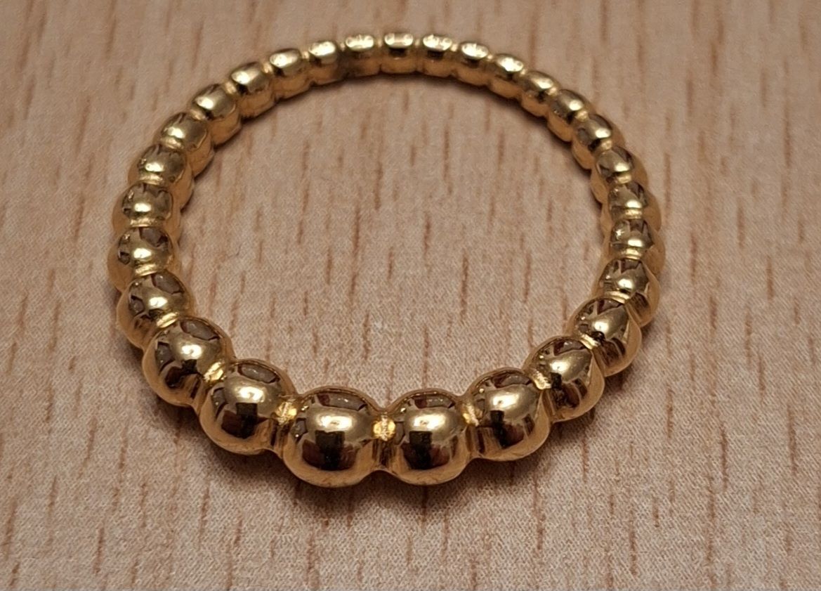 Anelli: Finger-Ring vergoldet (Modeschmuck) – Usato da Bern venduto da chuderluri01 1
