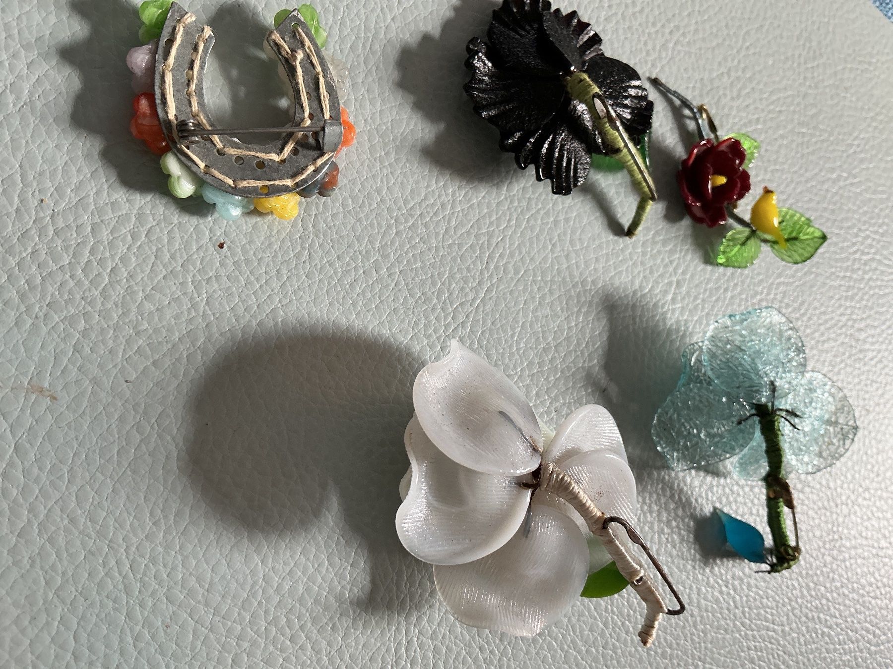 Gablonzer Broches & Aiguilles: Gablonzer Broschen Blumen-Set – D'occasion à Wettingen par Andres54 5