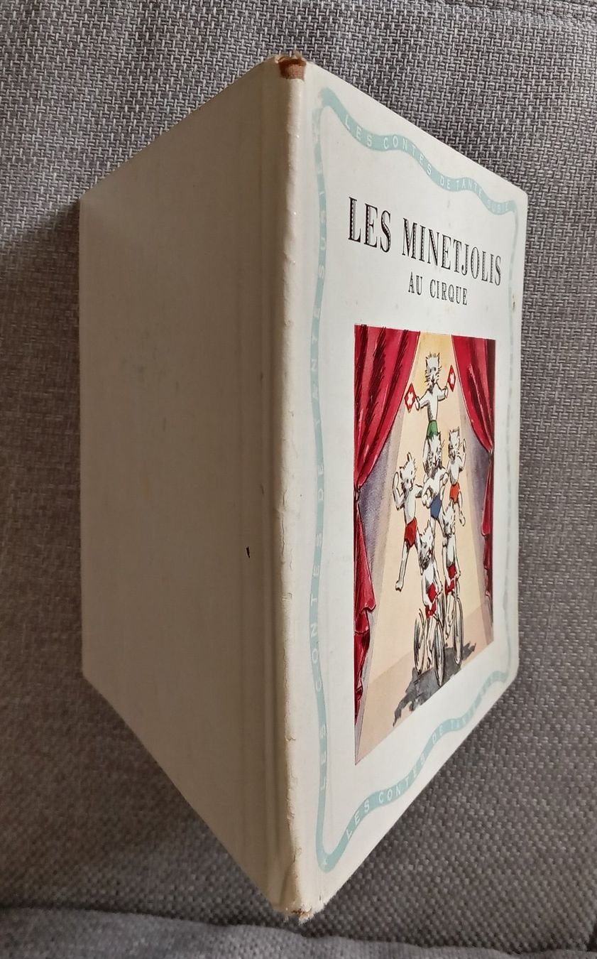 Bücher: Marcelle Boué, LES MINETJOLIS AU CIRQUE . 1953 – Gebraucht aus Le Locle von borgespatricia 2