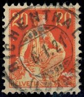 CH - Helvetia m. Schwert - SBK Nr. 108 - Richenthal