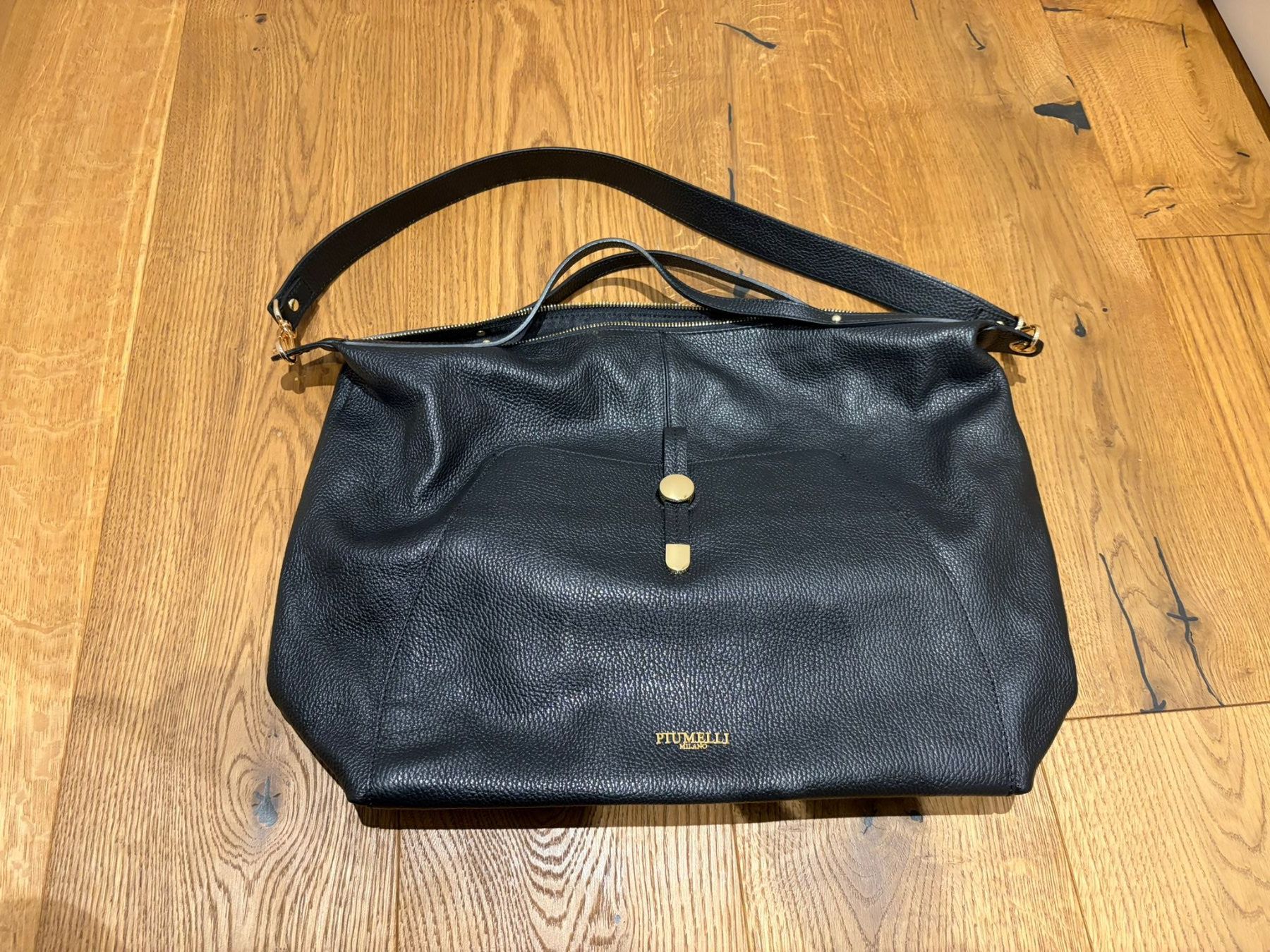 Taschen für Damen: neue Piumelli Milano Handtasche schwarz – Neu (gemäss Beschreibung) aus Nendeln von witr_gliabt 1
