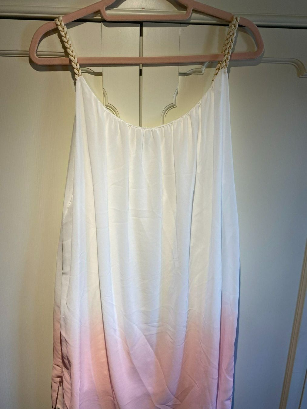 Kleider: TRÄGERKLEID-HELLROSA-WEISS – Neu und originalverpackt aus Meienried von ManuelaBoutique 8