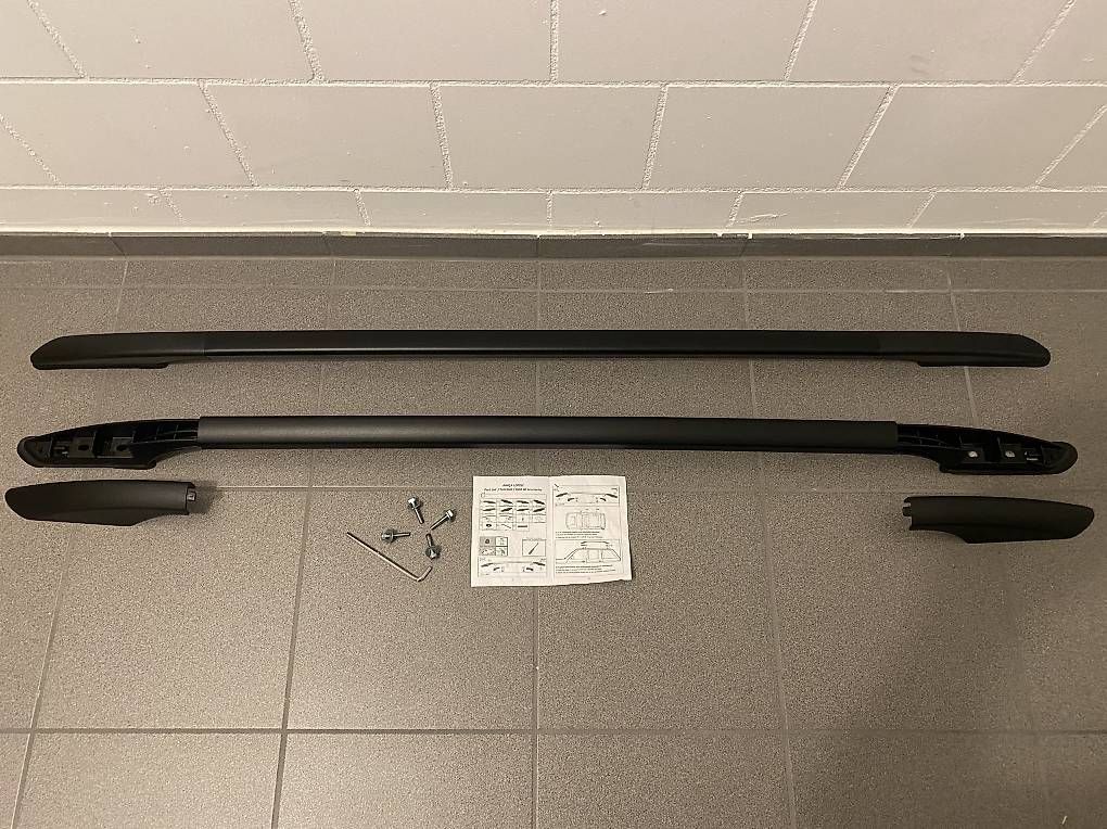 Portapacchi: Dachreling Alu schwarz – Usato da Beromünster venduto da 007luk