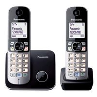 Funktelefon Set - Panasonic KX-TG6812 - TOP ZUSTAND!