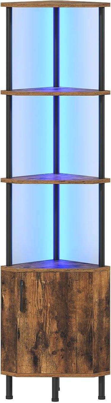 Regale: Regal mit LED-Beleuchtung – Neu (gemäss Beschreibung) aus Sins von Taschending
