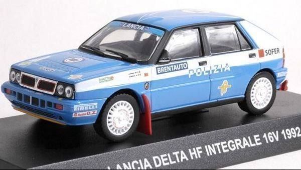 Lancia Modellini d'auto: Lancia Delta HF Integrale 16V 1992, 1:43 – Nuovo e nell'imballaggio originale da Goldach venduto da Feivel9