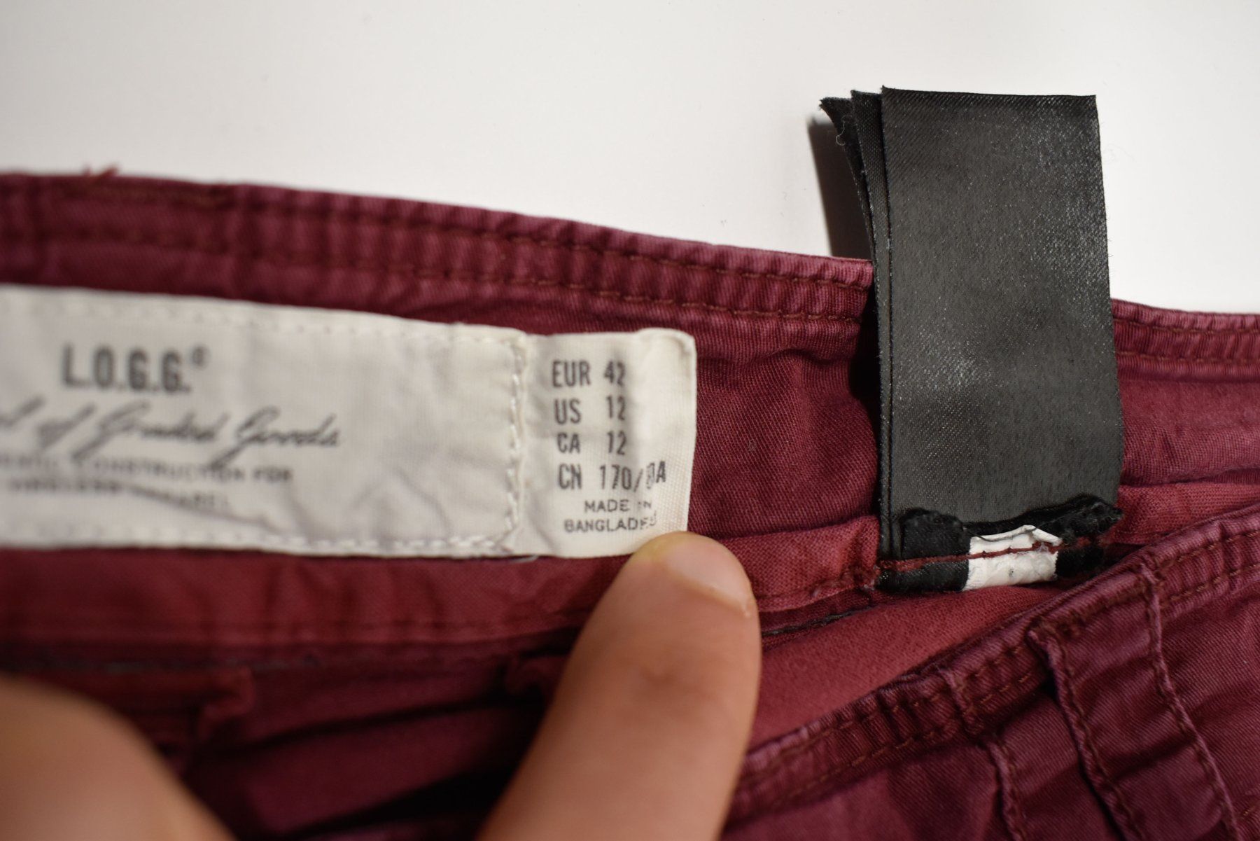 H&M Pantaloni: Hosen Damen rot H&M – Usato da Biel/Bienne venduto da tim_pww5 4