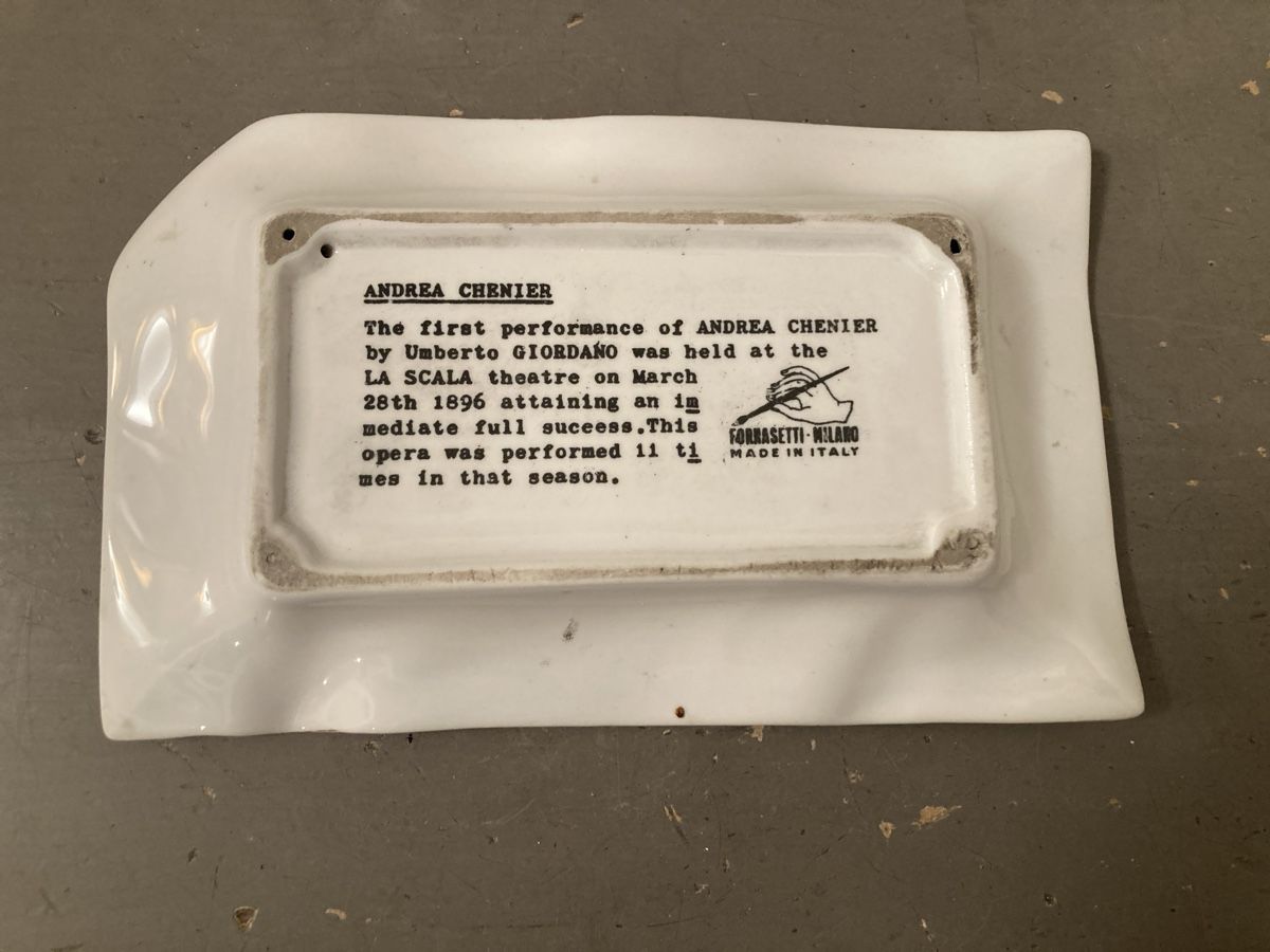 Fornasetti Piatti di portata: Pierro Fornasetti Vide Poche – Usato da Basel venduto da magnummarine 1