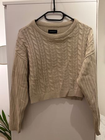 Strickpulli Beige