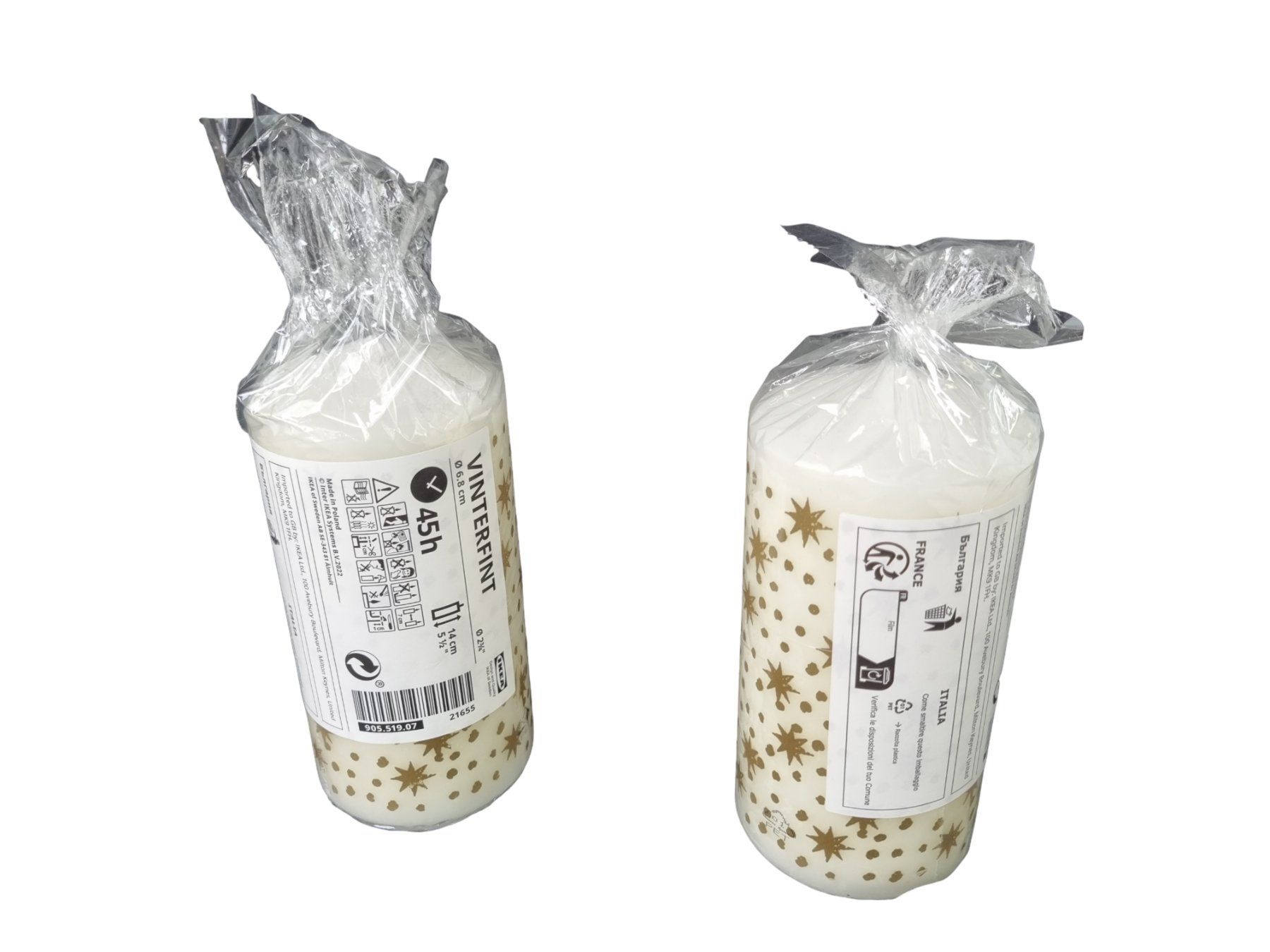Ikea Bougies: Weihnachtskerze 2er Set – Neuf (Voir description) à Wangen b. Olten par Restwert_Wangen