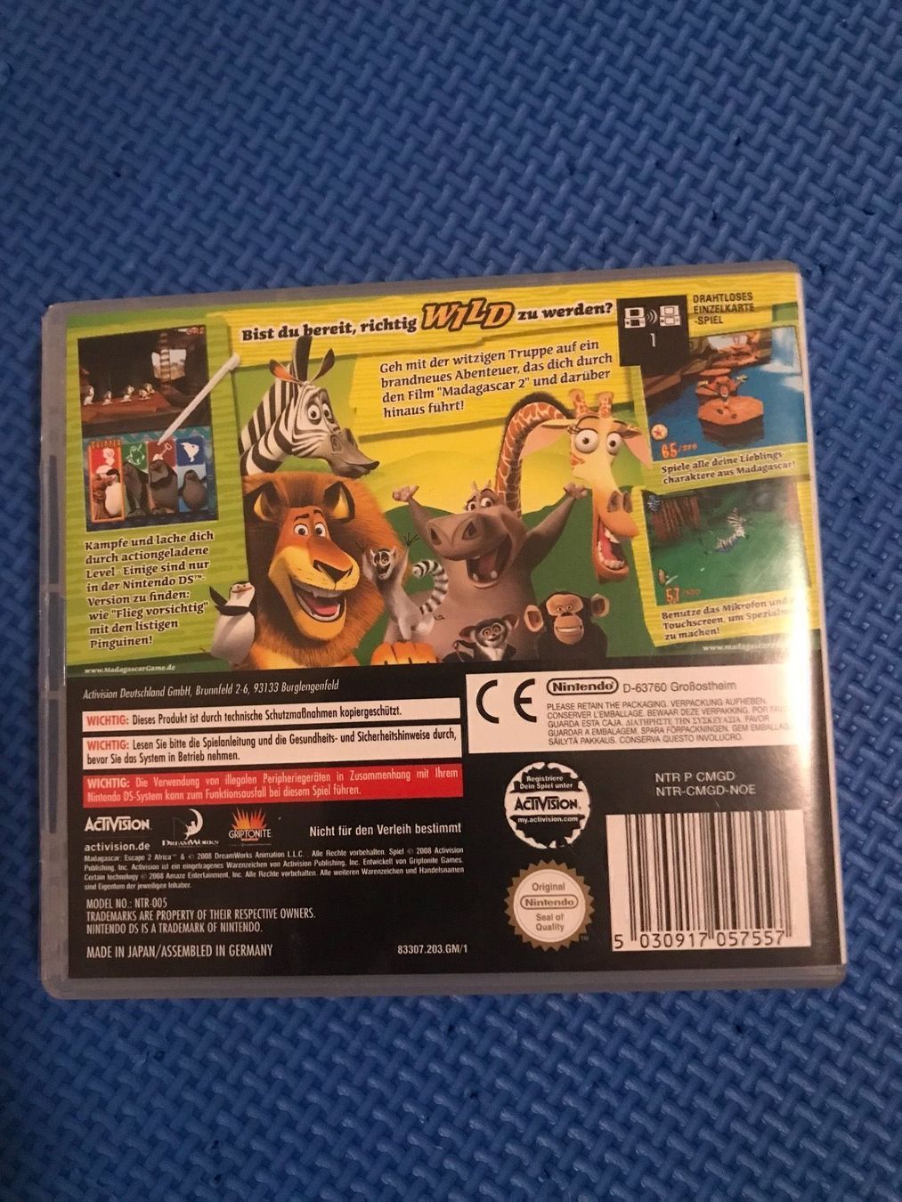 Nintendo Giochi: Madagascar 2 Nintendo DS – Usato da Gossau SG venduto da schlitzerdemon 2