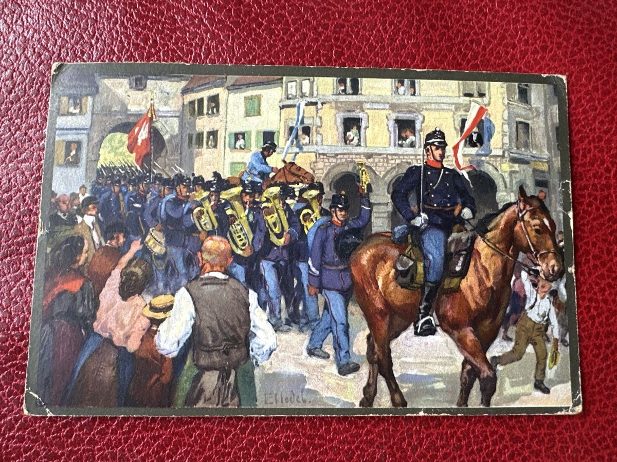 Ansichtskarten: Alte Postkarte  – Gebraucht aus Basel von Marlise015