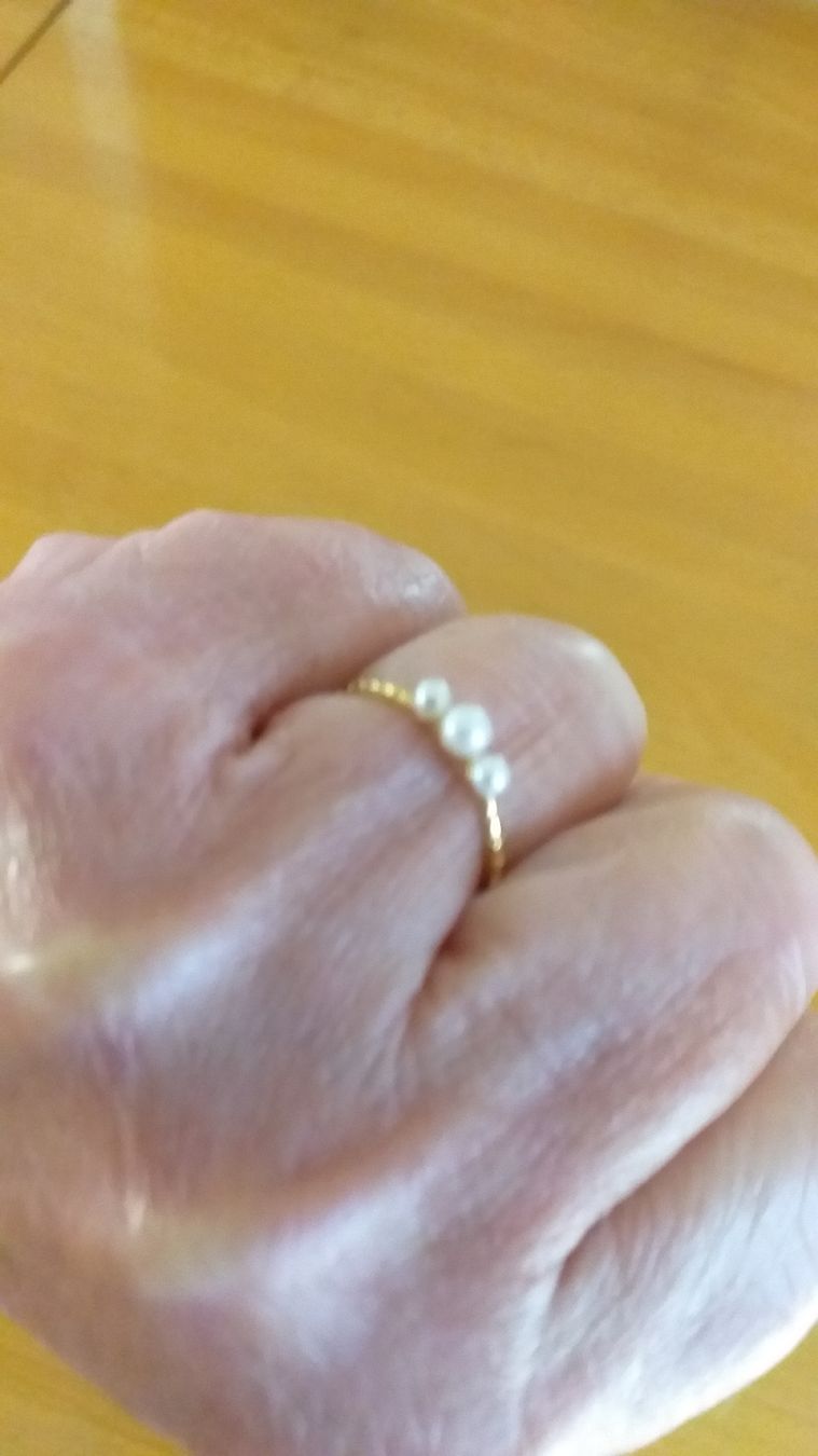 Christ Ringe: Gold Ring – Neu (gemäss Beschreibung) aus Wünnewil von 04Blume