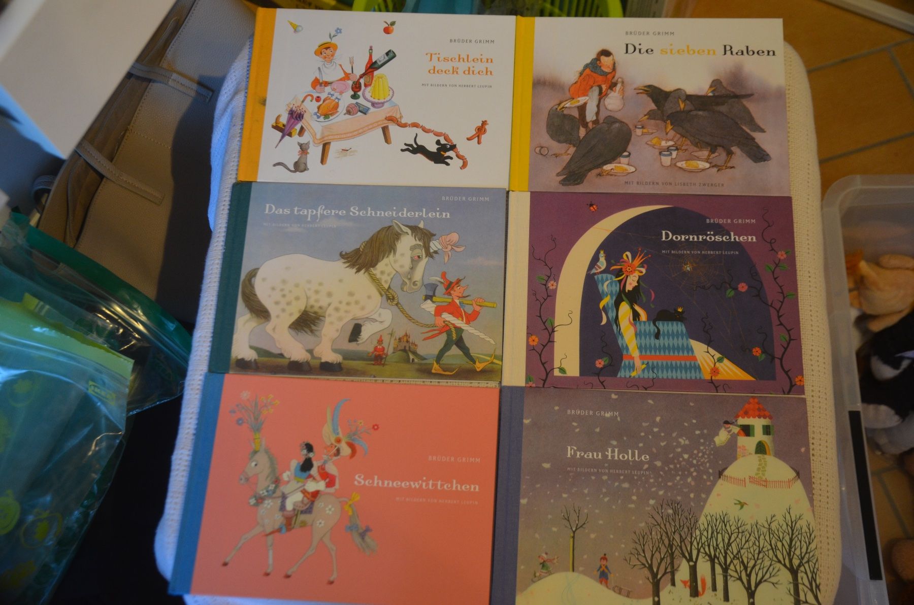 Libri: 6 KINDER BUCH - BRUDER GRIMM - (B) – Usato da Chiasso venduto da Dolly015