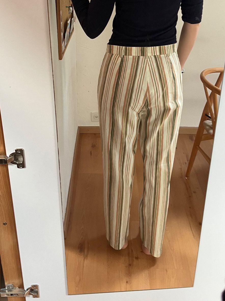 Pantaloni: Best Connection gestreifte Stoffhose – Usato da Riet (Neftenbach) venduto da kim_gfw6 8