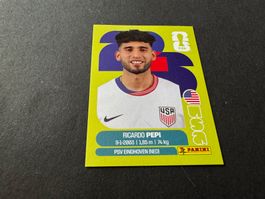 Panini FIFA Fussball Sticker WM 2026 Ricardo Pepi USA 18