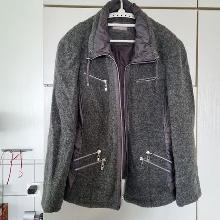 Graue Damen Jacke Gr. 42