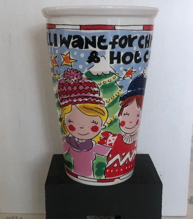 Blond Amsterdam Weihnachts-Teller 23cm - Festliches Geschirr Für Silvester | Neujahrsmotive Mit Champagner