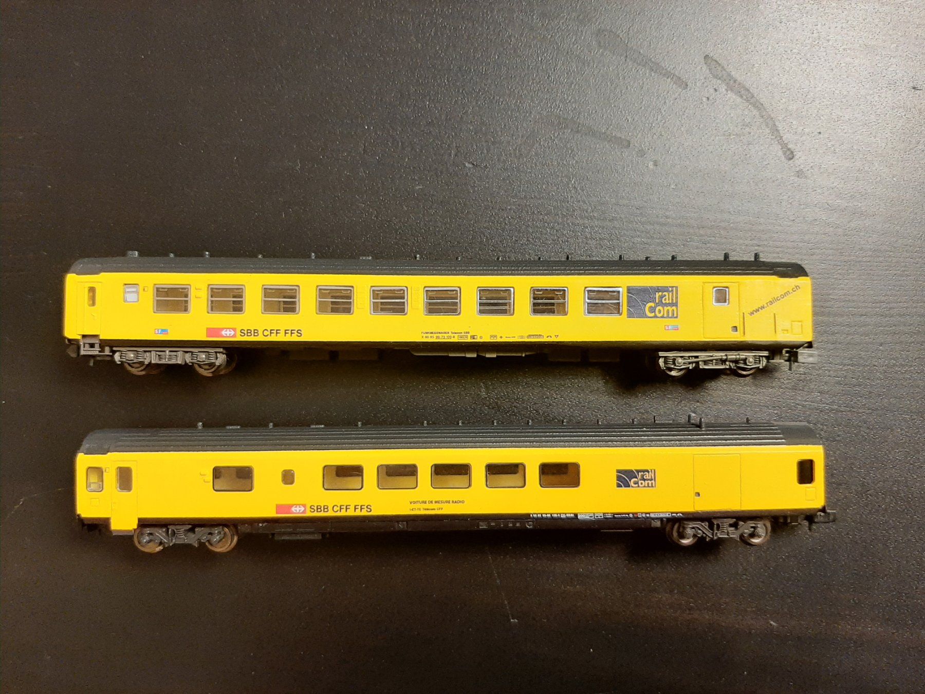 Modellini di ferrovie: Coffret Voitures Railcom – Usato da Colombier NE venduto da Couscous12