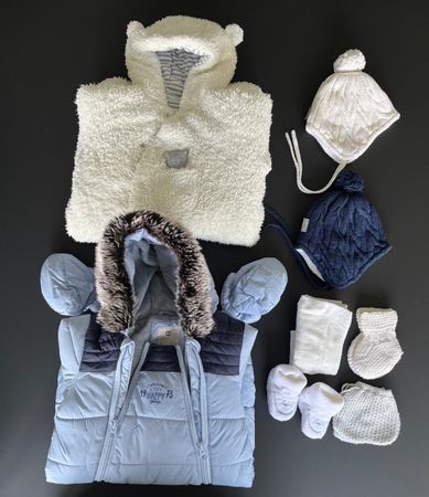 Baby Winter Clothes Bundle 0-3 Months