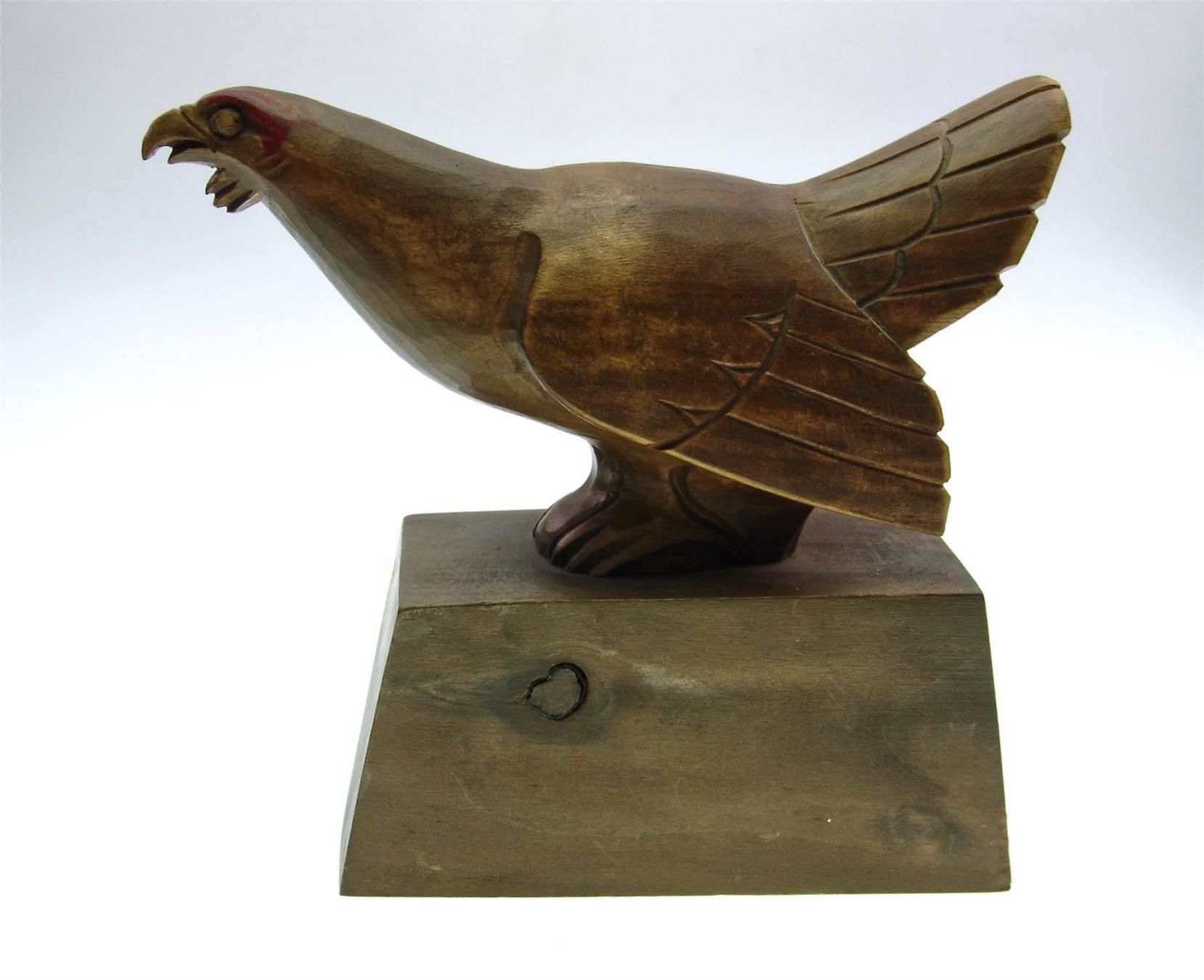 Sculture & Statue: geschnitzer Auerhahn auf Sockel 1965 – Usato da Langenthal venduto da TolleGeschenke2026 2