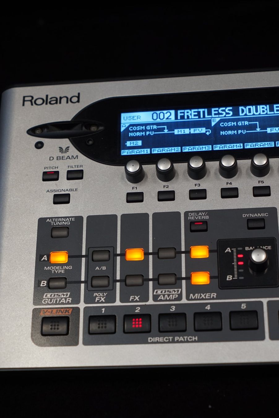 Roland Strumenti musicali: Roland VG-99 V-Guitar System Synthesizer GK3 – Usato da Ortschwaben venduto da Musictrade 4