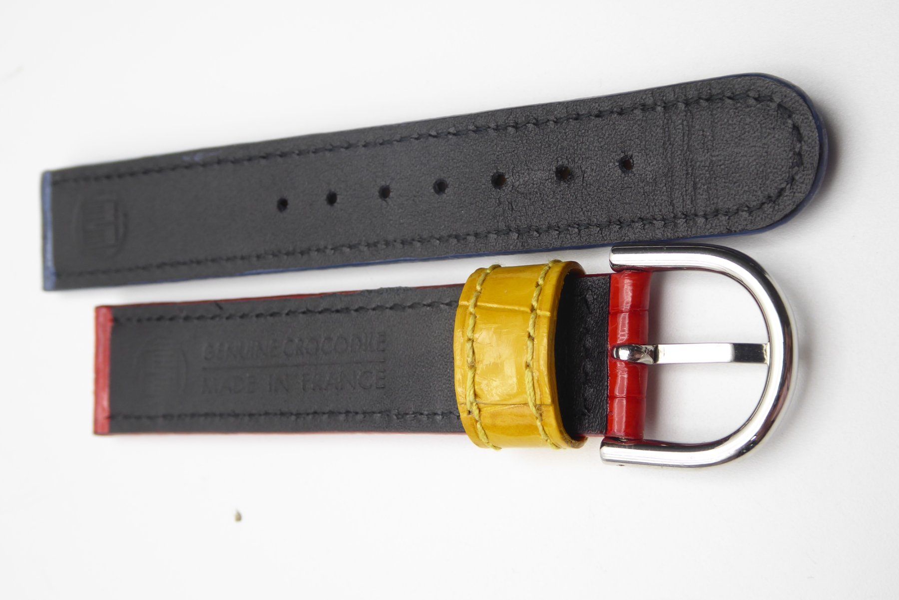 Orologi: Alain Silverstein leather Strap 17mm – Nuovo (secondo la descrizione) da Geneve venduto da adr_xk6n 2