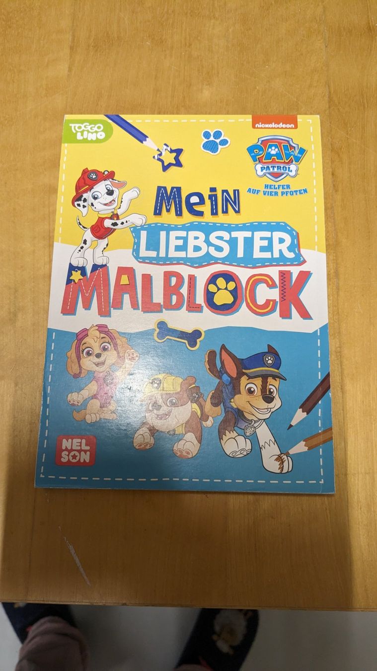 Libri: PAW Patrol Malbuch - Malblock – Nuovo e nell'imballaggio originale da Staufen venduto da Fleby84