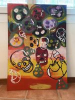 Bild Öl auf Pavatex 70 x 100 cm