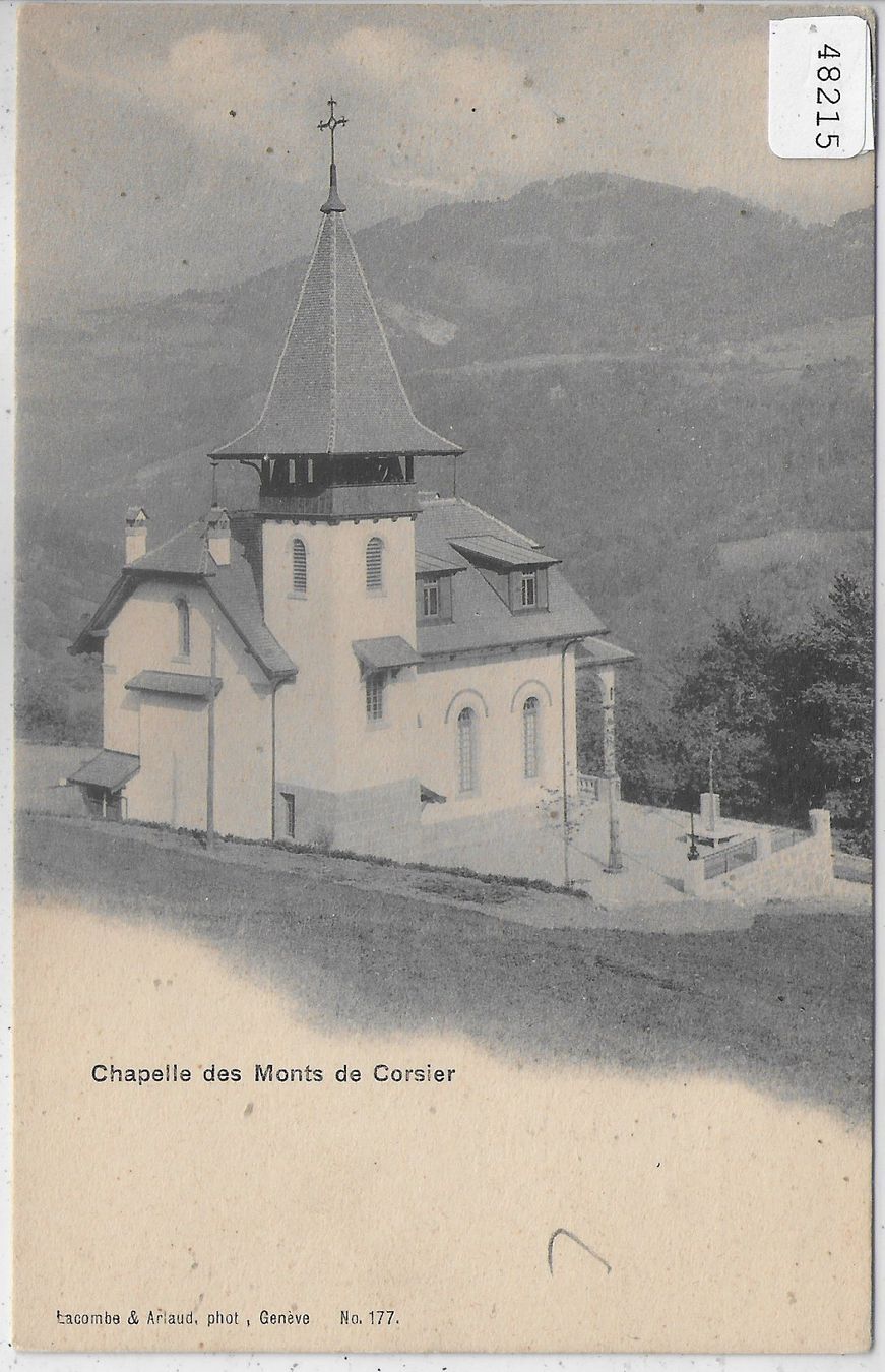 Cartoline postali: Chapelle des Monts de Corsier – Usato da Ettingen venduto da Kartenplanet