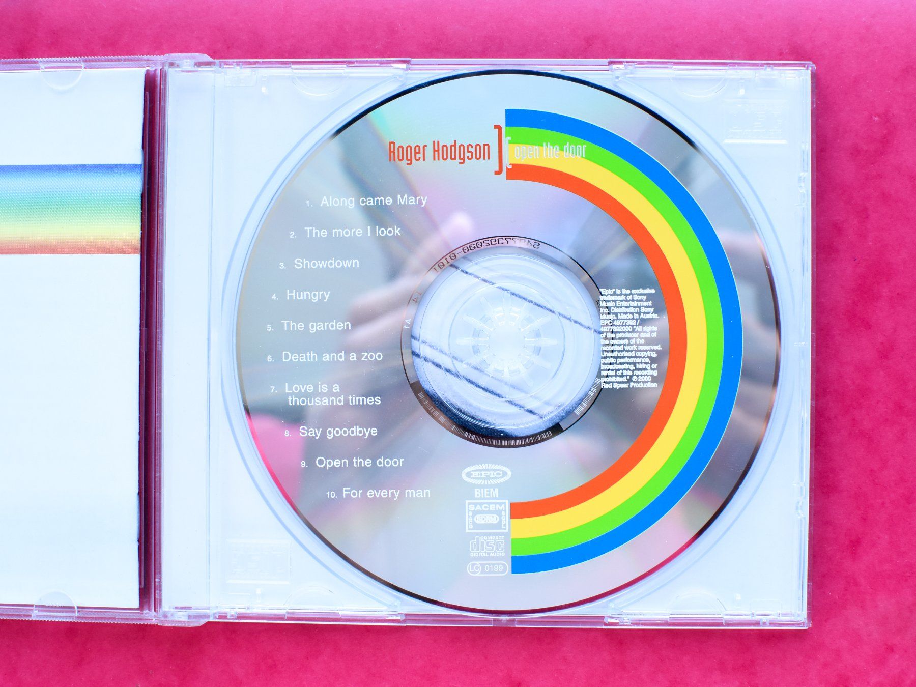 CD: Roger Hodgson - Open The Door – Usato da Belmont-sur-Yverdon venduto da ag97 1