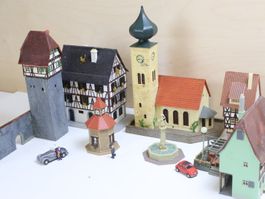 Altstadt H0 - viele Häuser / Gebäude Set - Kibri & Co