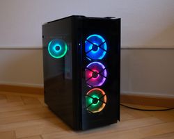 PC puissant avec RGB