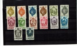 Briefmarken Liechtenstein 1920 Wappenzeichnungen