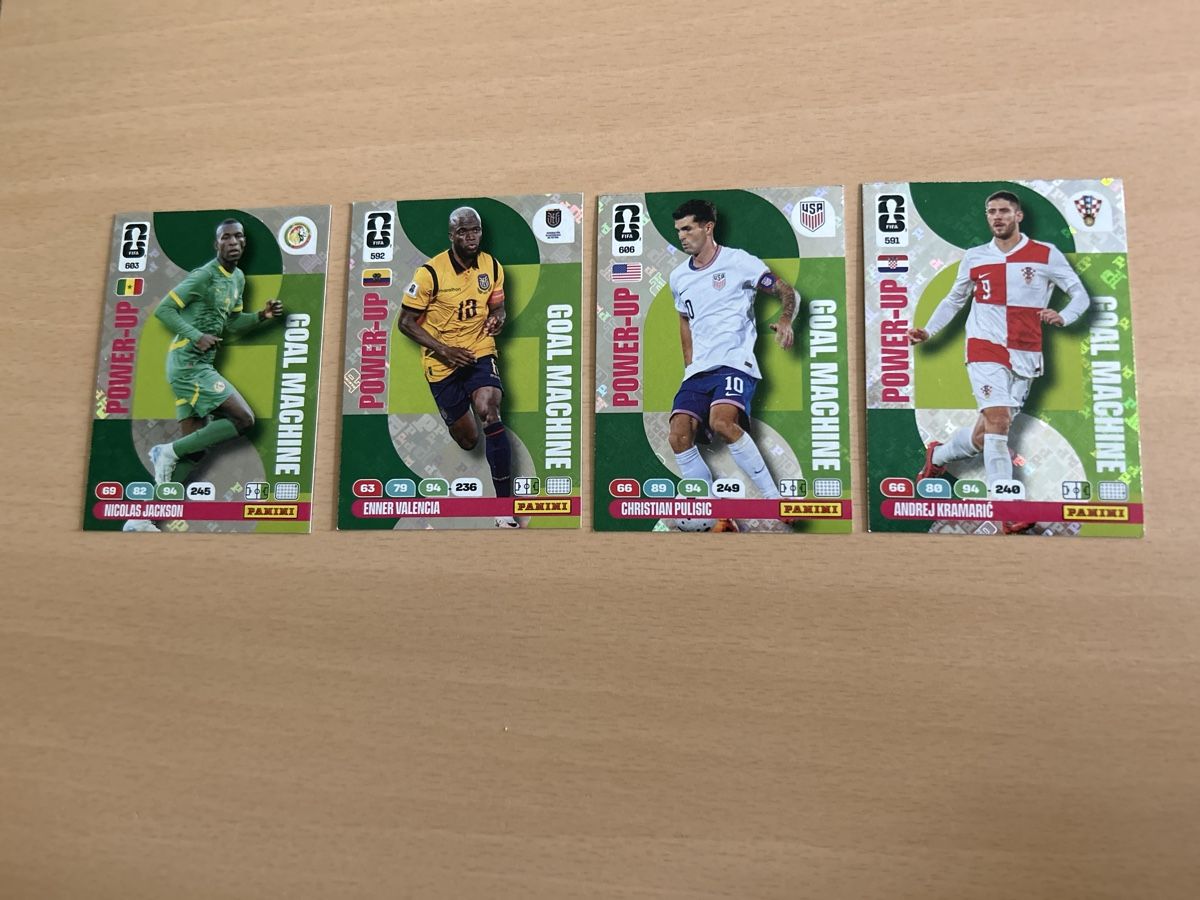 Cartes: Fussballkarten Panini Power-Up 4er Set – Neuf (Voir description) à Mels par ast_66pr