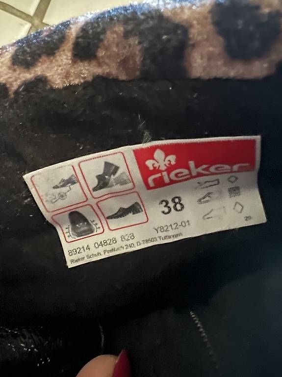 Scarpe da donna: Rieker Boots Grösse 38 – Usato da Zürich venduto da sca_g8jq 1