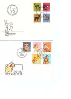 FDC - Enveloppes 1er jour - Pro Juventute - Lot 35