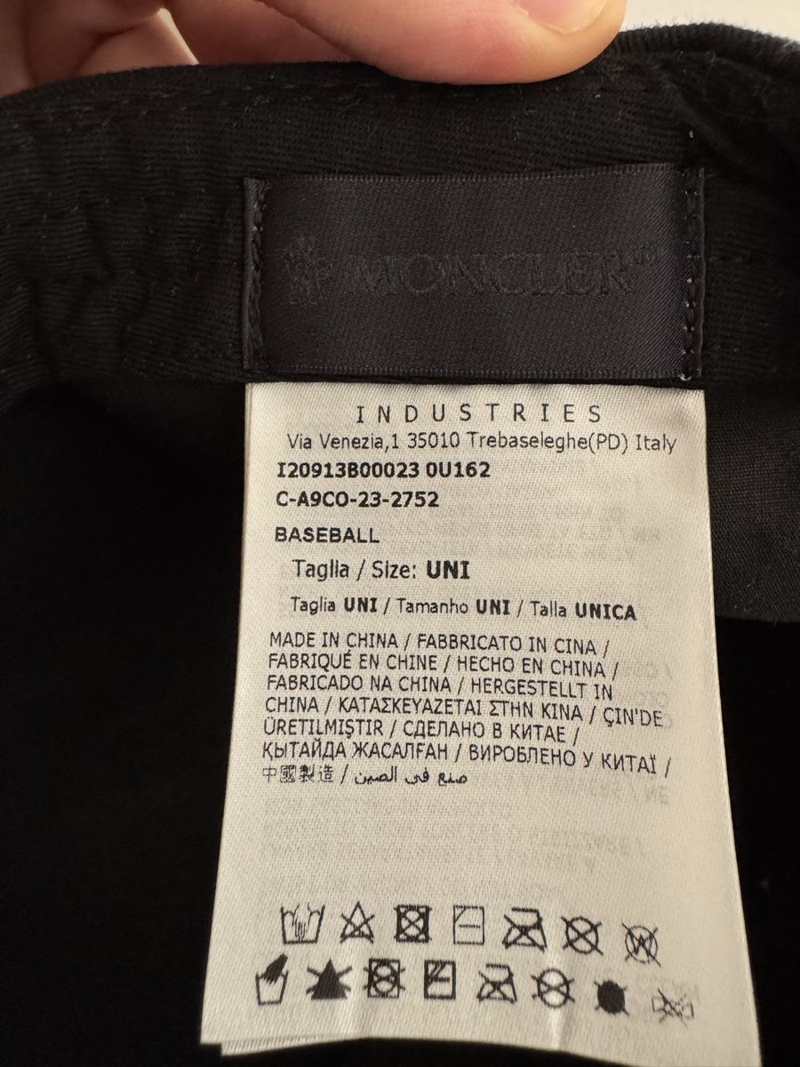 Moncler Hüte, Mützen & Caps: Moncler Logo Hat – Neu (gemäss Beschreibung) aus Origlio von sto_2pxf 4