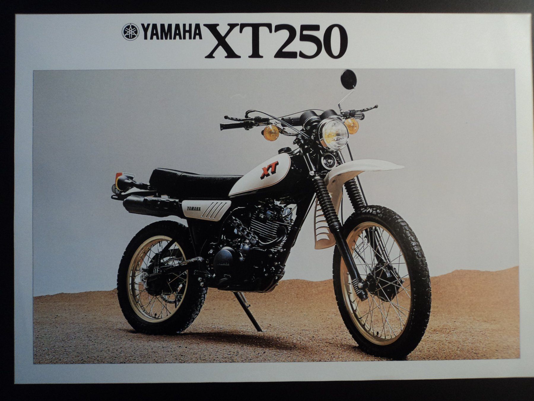 Documenti: Prospekt Yamaha XT250 1979 – Usato da Schwarzenburg venduto da modelCARama