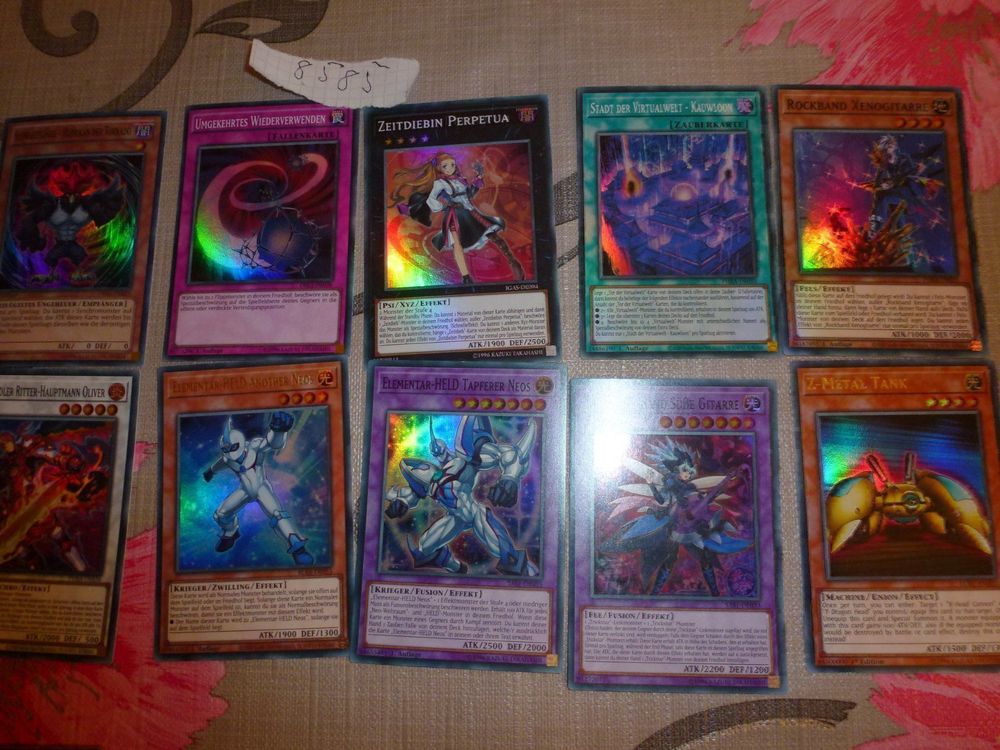 80 Yu Gi Oh Karten Davon 20 GlÄnzend Kaufen Auf Ricardo 7577