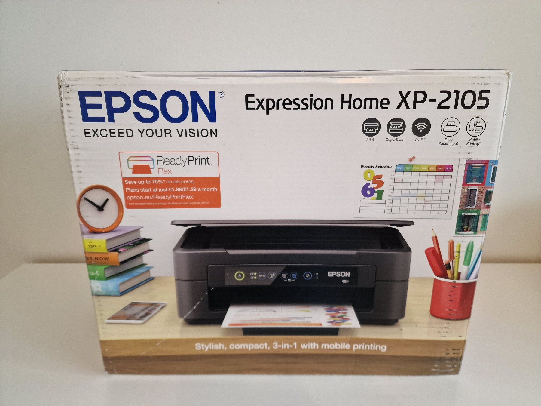 Epson Stampanti: Epson XP-2105– Neu & originalverpackt – Nuovo e nell'imballaggio originale da Plaffeien venduto da Rena88 1