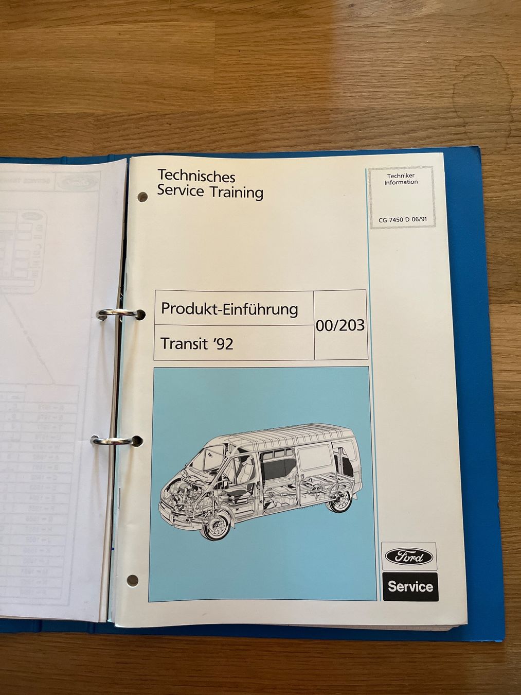 Ford Documenti: Werkstattunterlagen FORD Transit – Usato da Niederbüren venduto da mab_nw5h 2