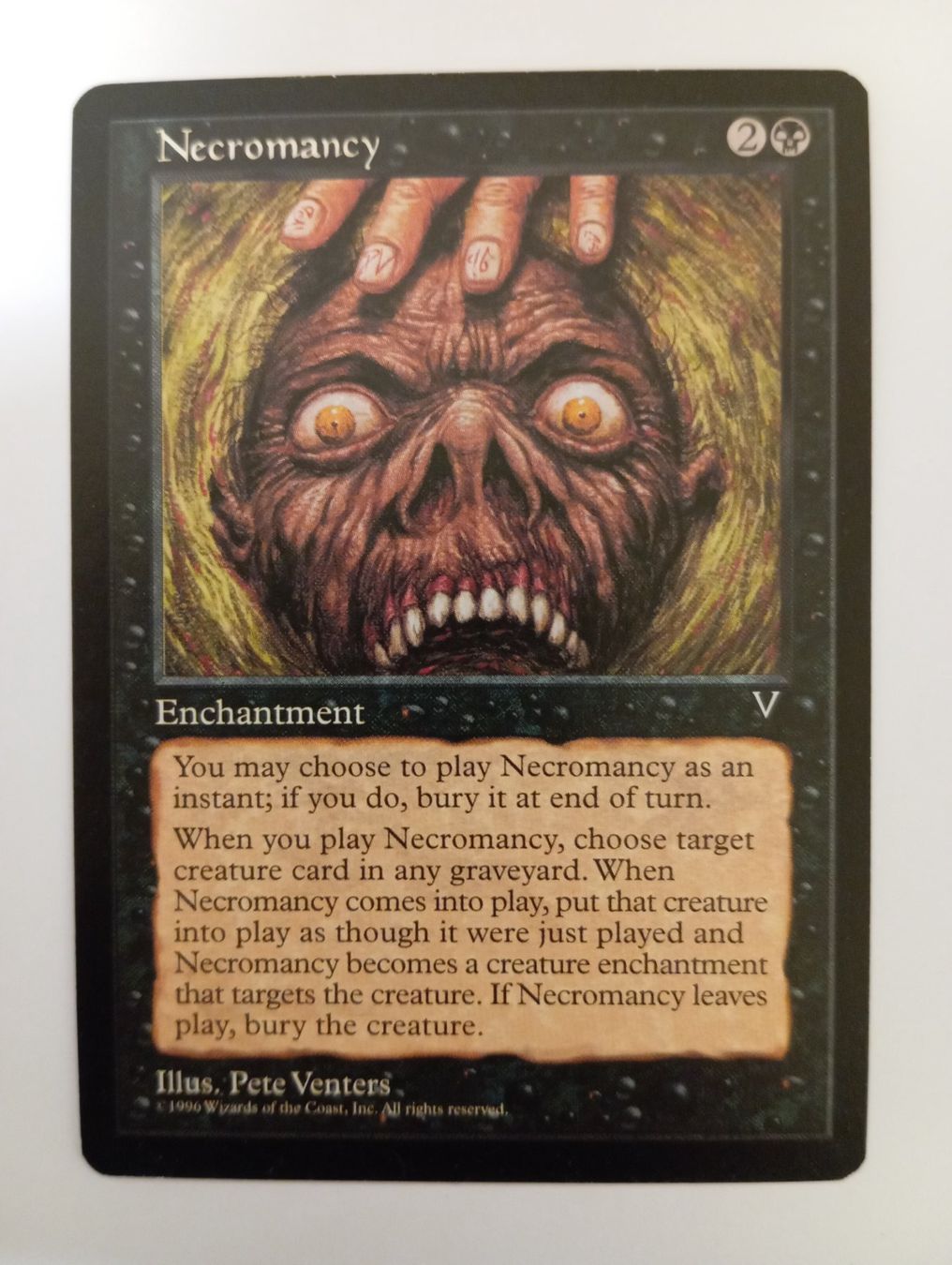 Magic The Gathering Carte collezionabili: MTG Single: Necromancy EX EN – Usato da Biel/Bienne venduto da Wolfsrudel999