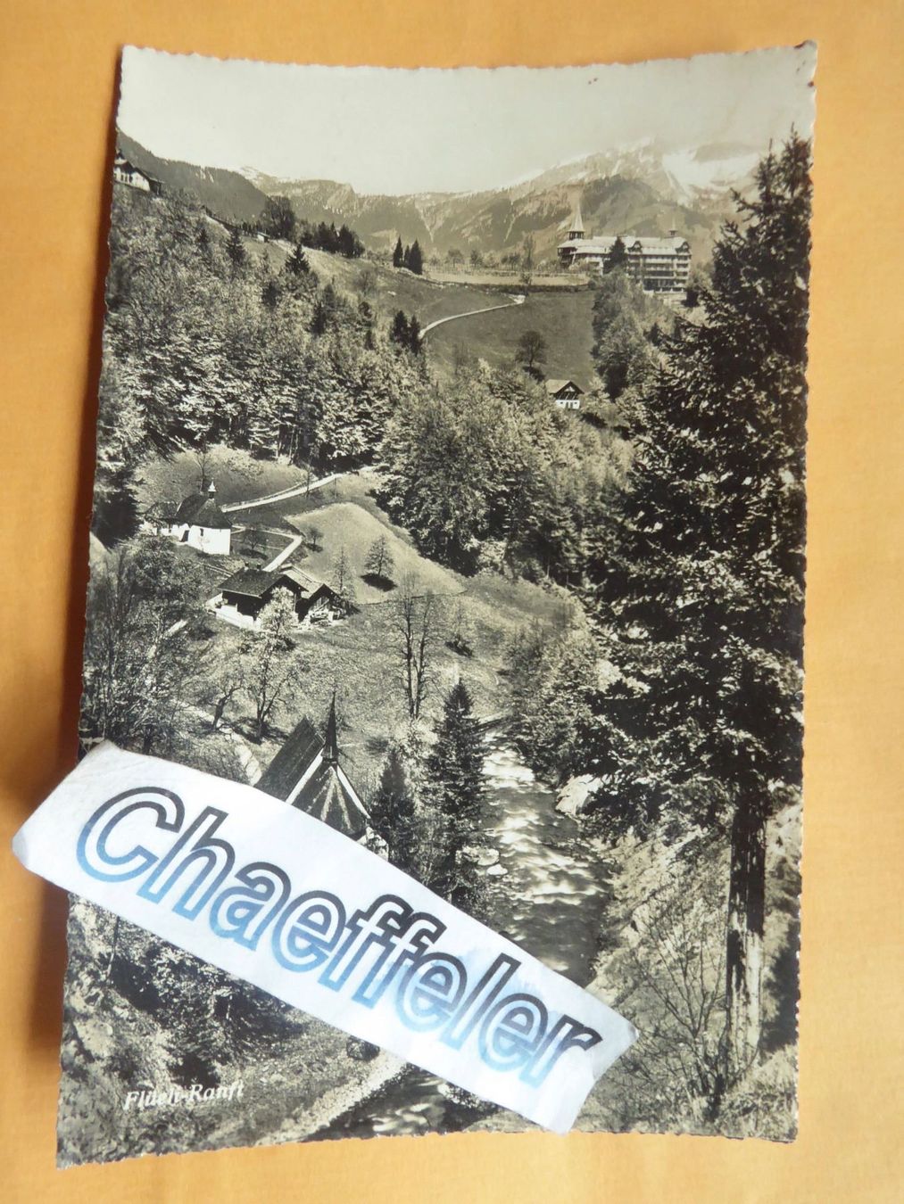 Cartoline postali: Flüeli - Ranft – Nuovo (secondo la descrizione) da Zürich venduto da Chaeffeler