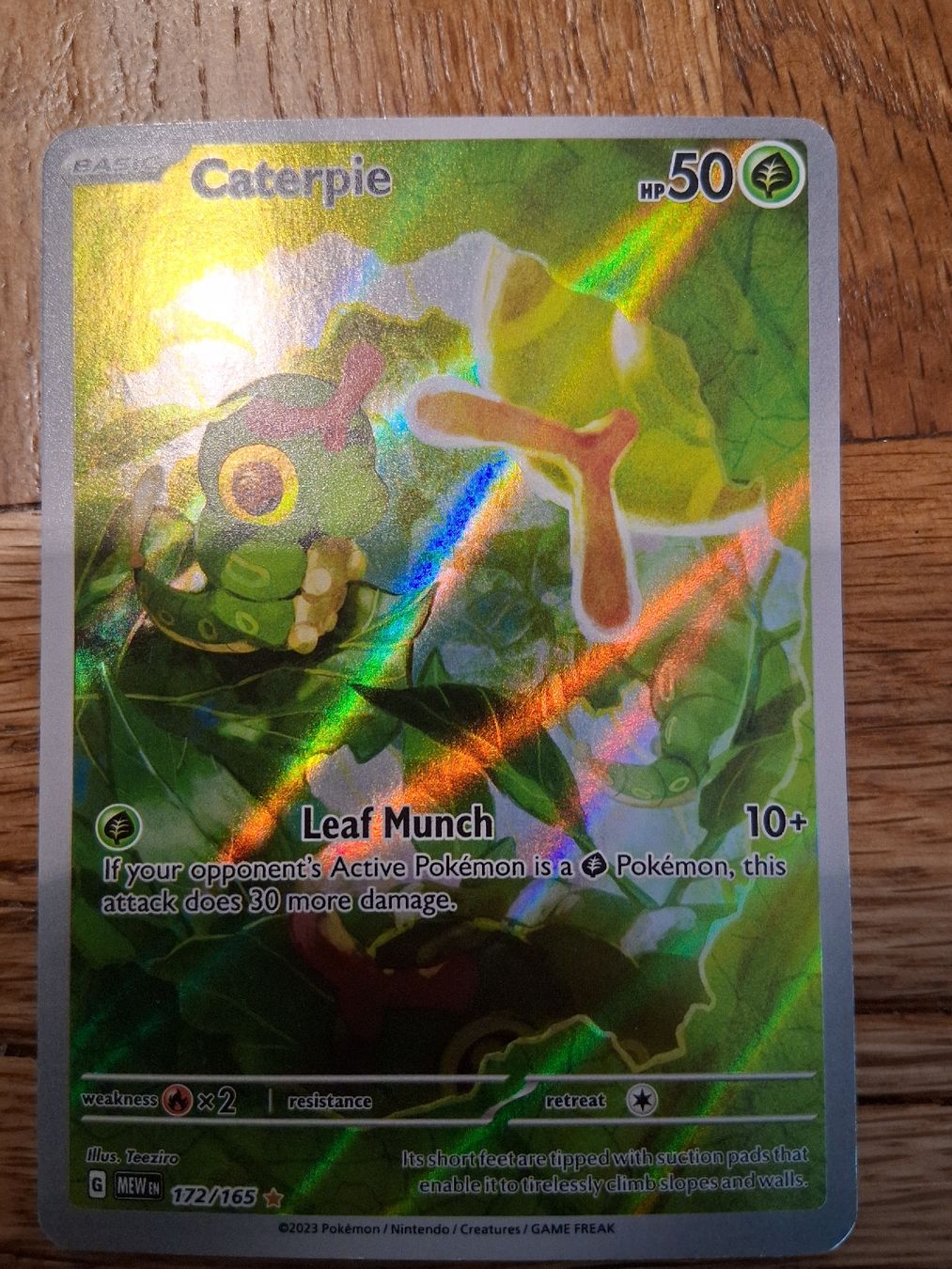 Pokémon Carte collezionabili: Caterpie – Usato da Rüegsau venduto da MarioStrahm