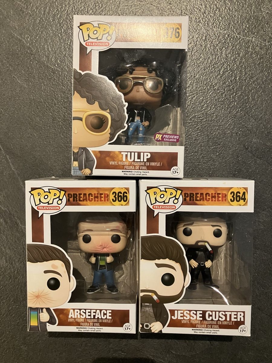 Funko Statuette: Funko Pop Preacher – Nuovo e nell'imballaggio originale da Daillon venduto da Camus82