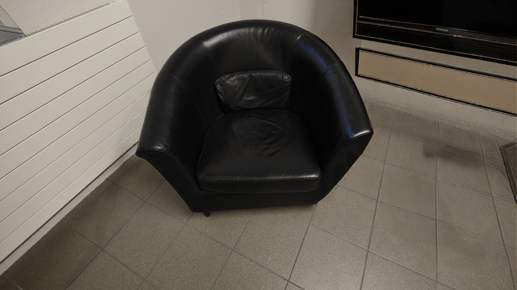 IKEA Ledersessel schwarz Clubsessel Lounge (Gebraucht) in Auw für CHF 1 – nur Abholung auf Ricardo kaufen