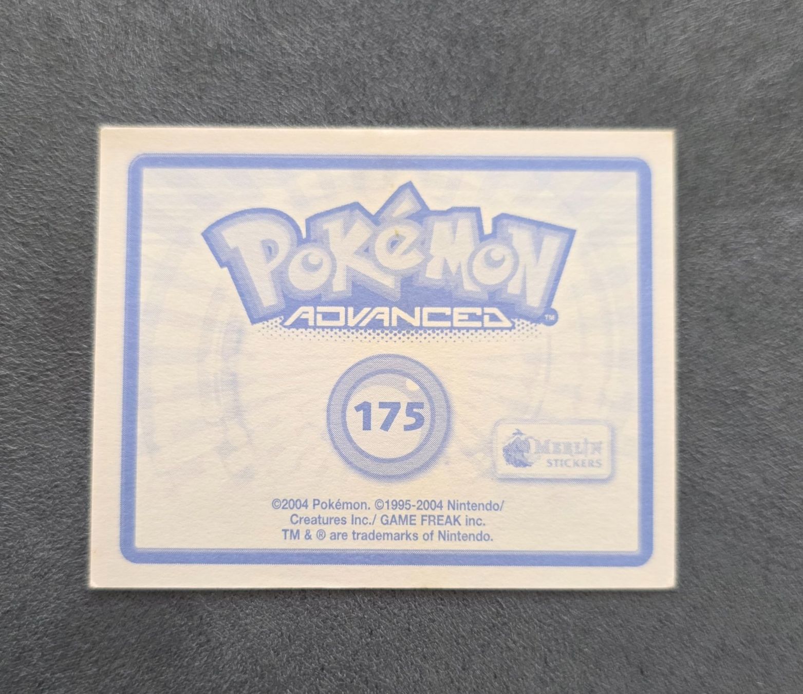Pokémon Sammelbilder & Trading cards: Pokémon Advanced Merlin Sticker Topps selten – Neu (gemäss Beschreibung) aus Roggwil BE von S_Cards 1