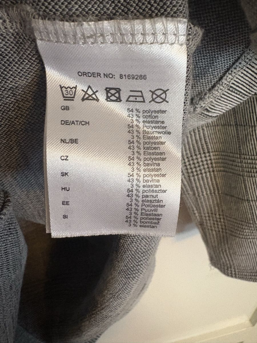 Maglioni & Felpe: Jean Pascale Pullover Grau Kariert Gr. L – Usato da Schwerzenbach venduto da frauminze 4