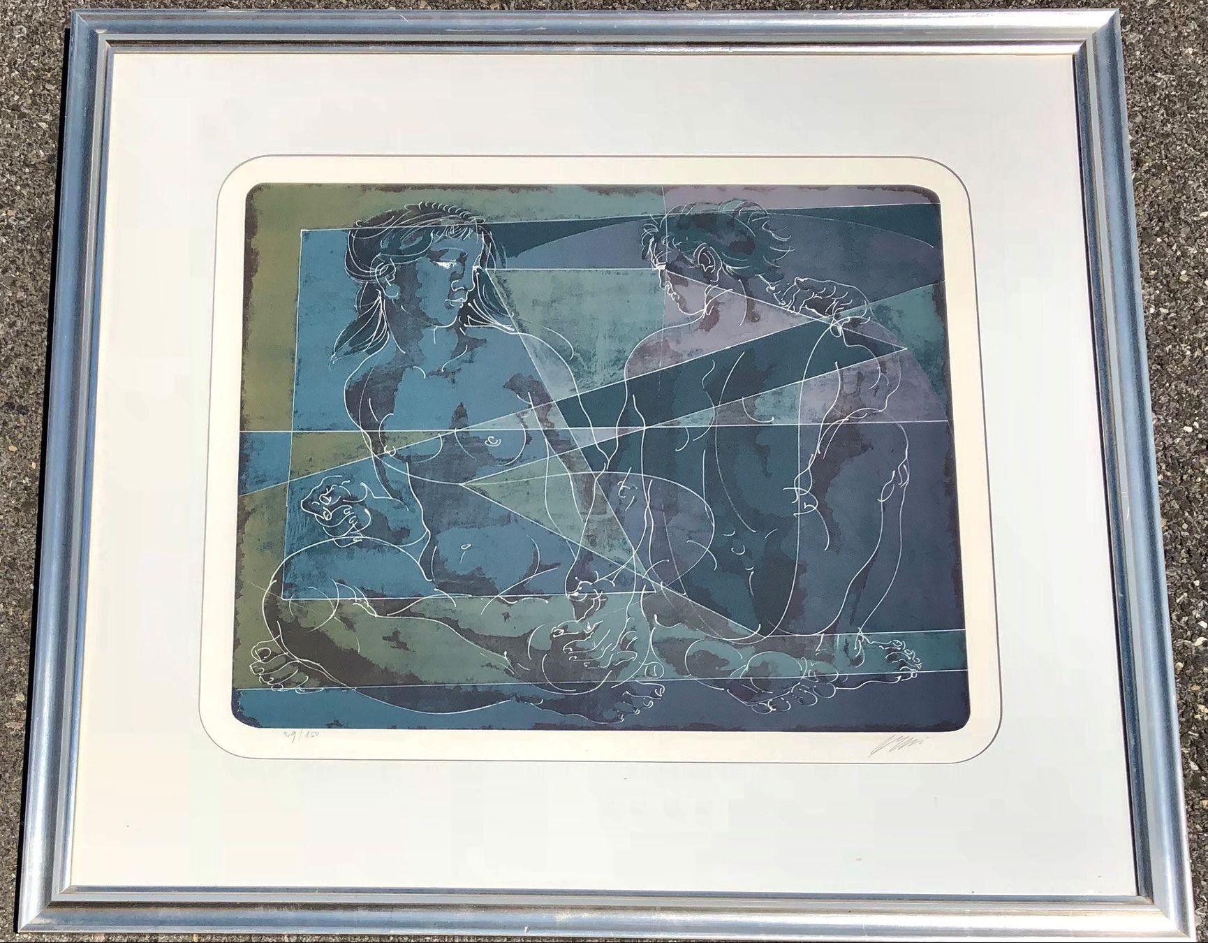 Grafica & Litografie: Hans Erni Orig Lithographie Handsigniert 29/150 – Usato da Müllheim Dorf venduto da Othmar73